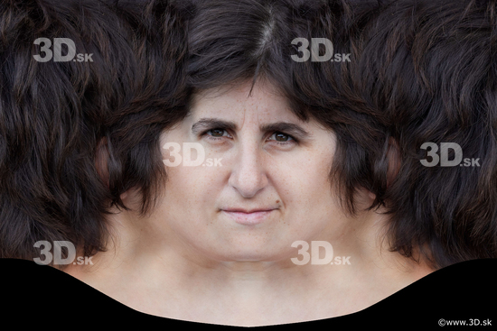 Head Woman White Head textures