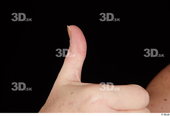 Fingers Woman White Chubby Studio photo references