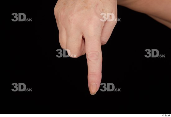 Fingers Woman White Chubby Studio photo references