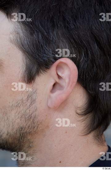 Ear Man White Casual Slim Street photo references