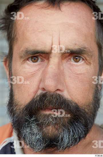 Face Mouth Nose Man White Casual Average Street photo references