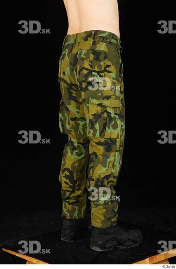 Leg Man White Army Shoes Trousers Average Studio photo references