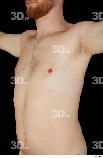 Chest Man White Nude Average Studio photo references