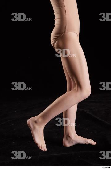 Calf Woman Slim Studio photo references