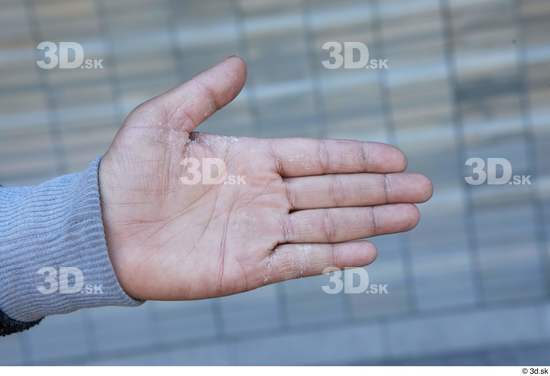 Hand Woman White Casual Average Street photo references