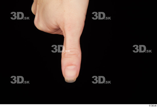 Fingers Woman White Slim Pregnant Studio photo references