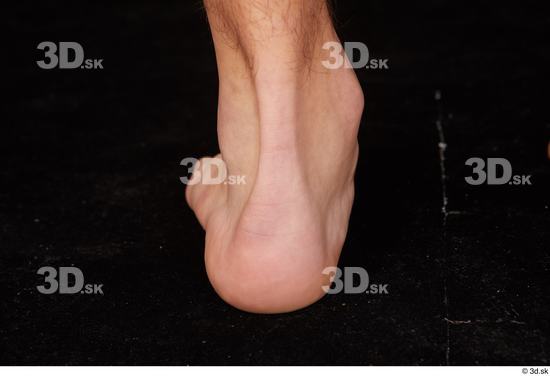 Foot Man White Nude Slim Studio photo references