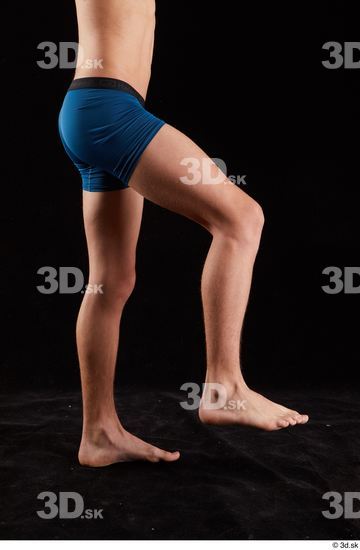 Leg Man White Nude Underwear Slim Studio photo references