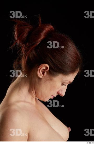 Head Woman White Pregnant Studio photo references