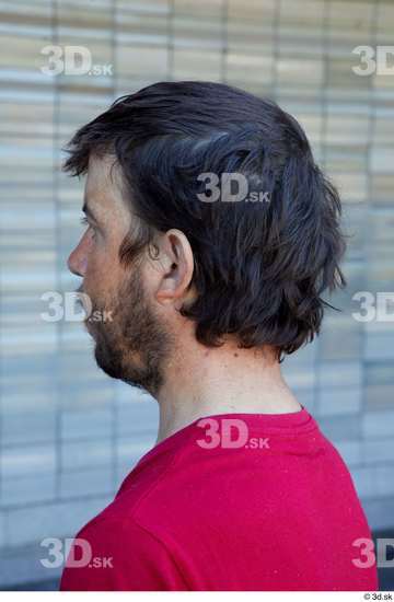 Head Hair Man White Casual Average Street photo references