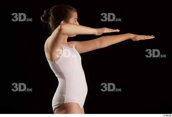 Woman White Average Female Studio Poses