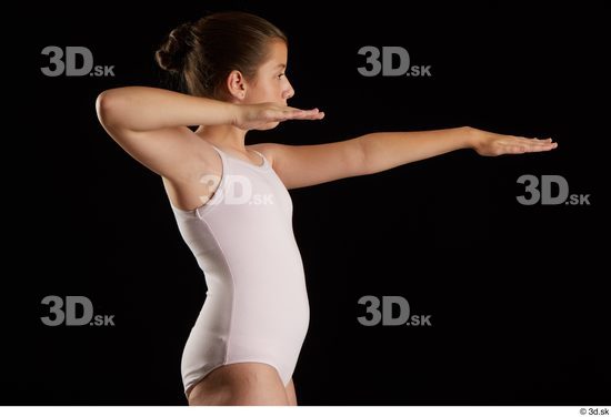 Woman White Average Female Studio Poses