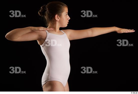 Woman White Average Female Studio Poses