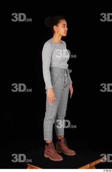 Whole Body Woman Casual Sweatshirt Trousers Average Standing Studio photo references