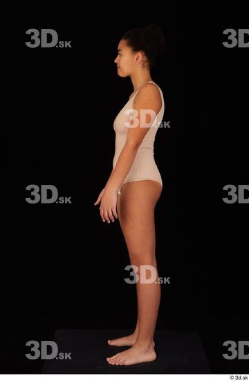 Whole Body Woman Underwear Average Standing Studio photo references