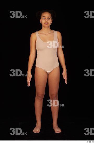 Whole Body Woman Underwear Average Standing Studio photo references