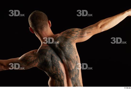 Man White Athletic Male Studio Poses