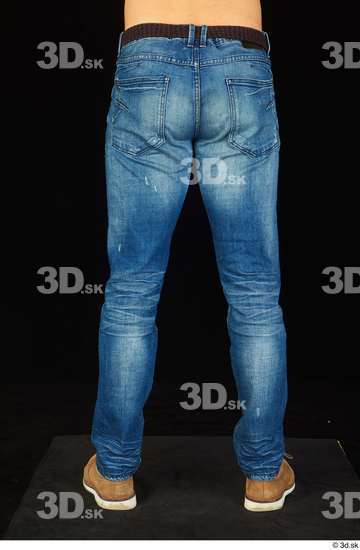 Leg Man White Shoes Jeans Slim Studio photo references