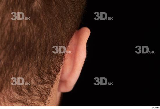 Ear Man White Slim Studio photo references