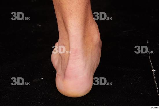 Foot Man White Nude Slim Studio photo references