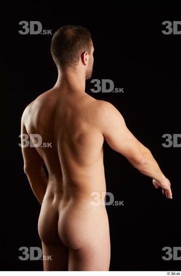 Arm Man White Nude Slim Studio photo references