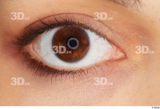 Eye Woman White Average Studio photo references