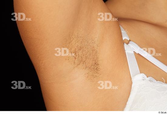 Underarm Woman White Nude Average Studio photo references