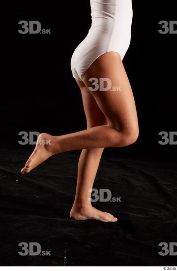 Calf Woman White Underwear Average Studio photo references