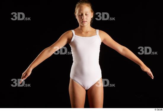 Arm Woman Underwear Average Studio photo references