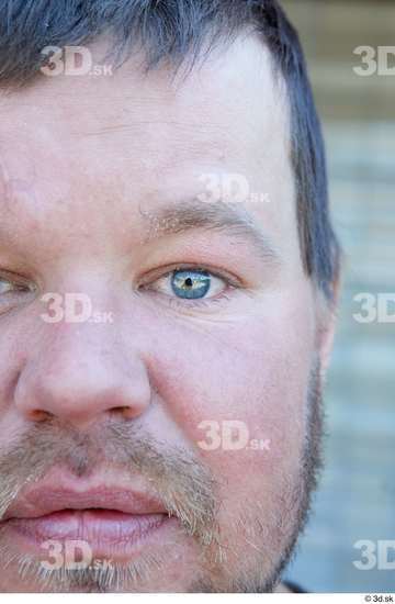 Eye Man White Average Street photo references