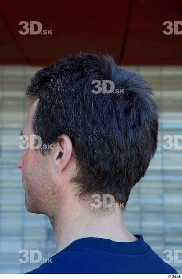 Head Hair Man White Casual Slim Street photo references