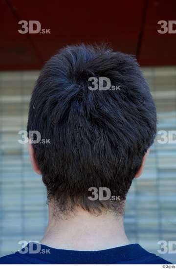 Head Hair Man White Casual Slim Street photo references