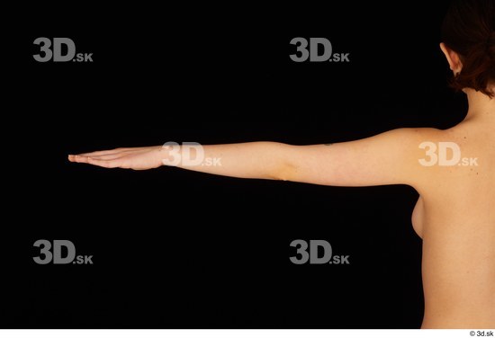 Arm Woman White Nude Average Studio photo references