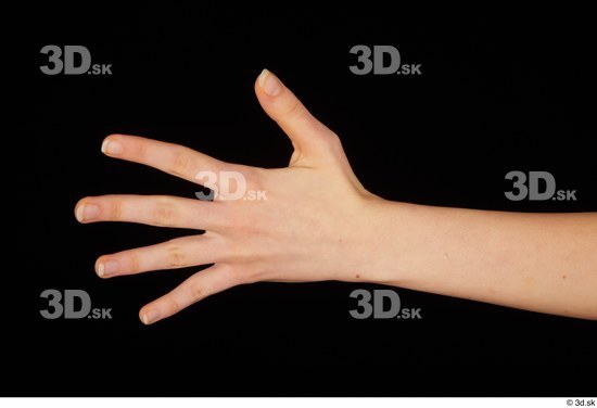 Hand Woman White Nude Average Studio photo references