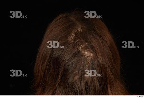 Hair Woman White Average Studio photo references