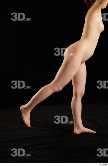 Leg Woman White Nude Slim Average Studio photo references