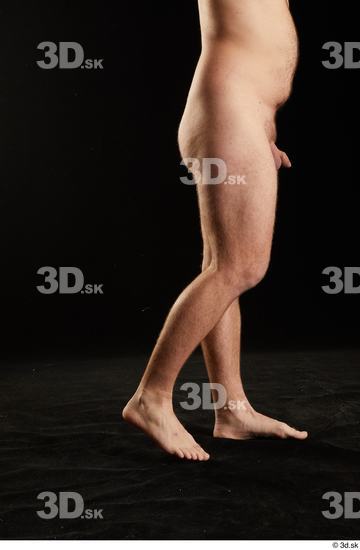 Calf Man White Nude Average Studio photo references