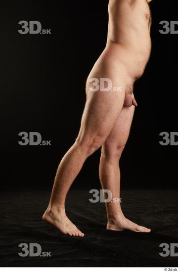 Leg Man White Nude Average Studio photo references