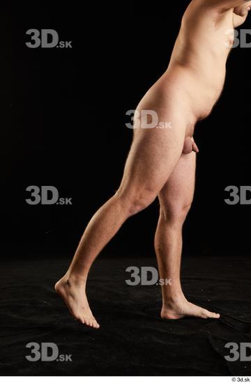 Leg Man White Nude Average Studio photo references