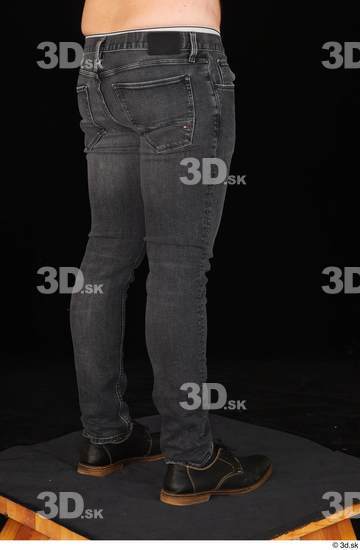 Leg Man White Casual Shoes Jeans Average Studio photo references