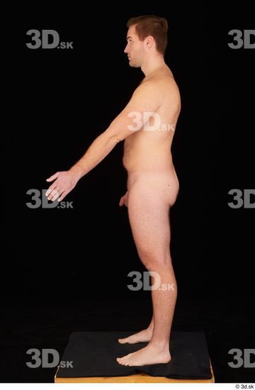 Whole Body Man White Nude Average Standing Studio photo references