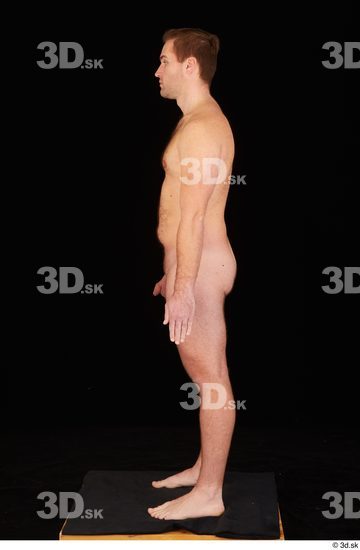 Whole Body Man White Nude Average Standing Studio photo references