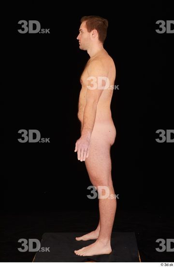 Whole Body Man White Nude Average Standing Studio photo references