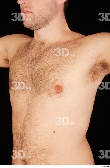 Chest Man White Nude Average Studio photo references