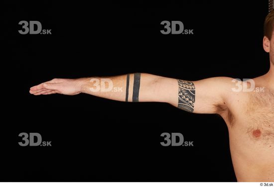 Arm Man White Nude Average Studio photo references