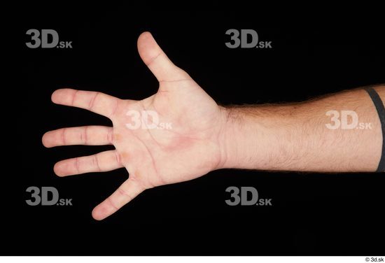 Hand Man White Nude Average Studio photo references