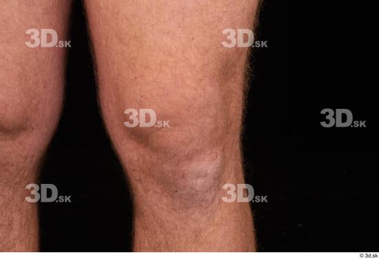 Knee Man White Nude Average Studio photo references