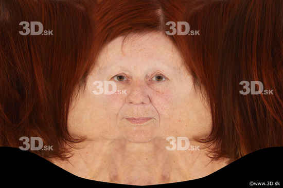 Head Woman White Head textures