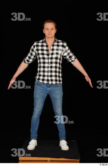 Man White Male Studio Poses