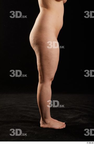 Woman White Chubby Female Studio Poses